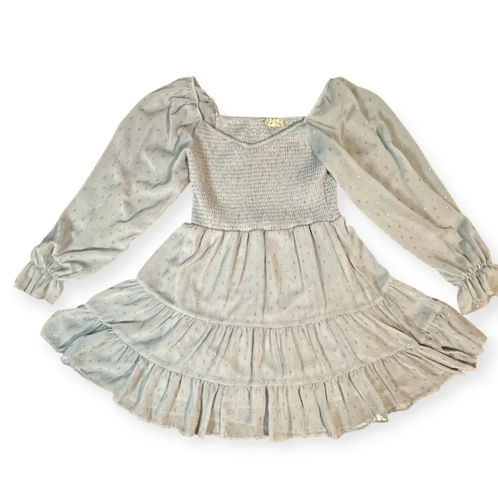 Altar’d State Babydoll Smocked Milkmaid Dress - Picture 1 of 14